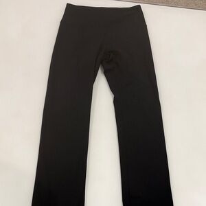 RBX Black High-Waisted leggings flared